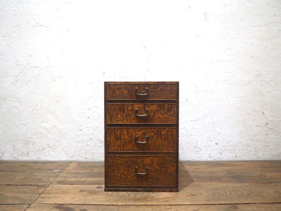 1108　ヴィンテージ　昭和レトロな小引き出し　収納棚　書類ケース　 チェスト