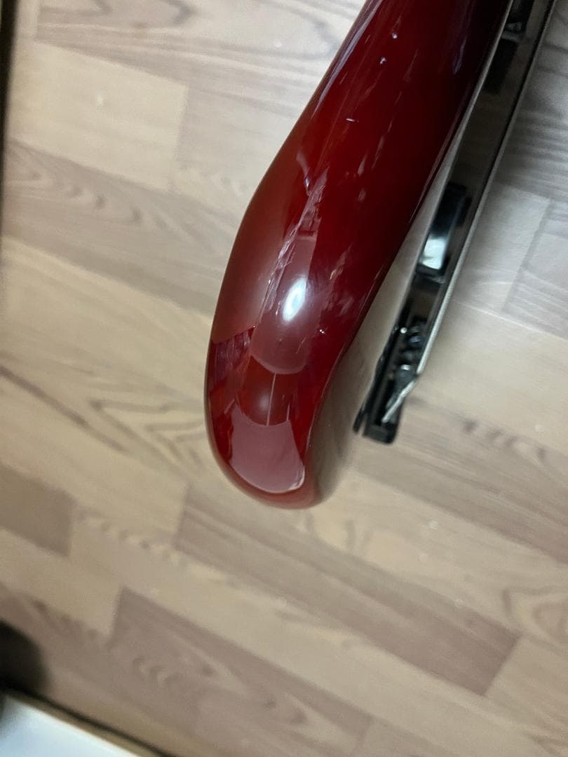 SCHECTER EXTREME-4 ベース アクティブPU シースルーレッド