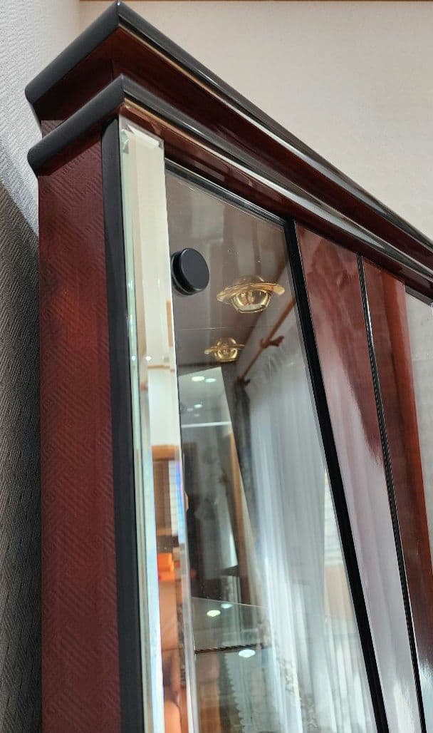 美品 飾り棚 キュリオケース コーナー家具