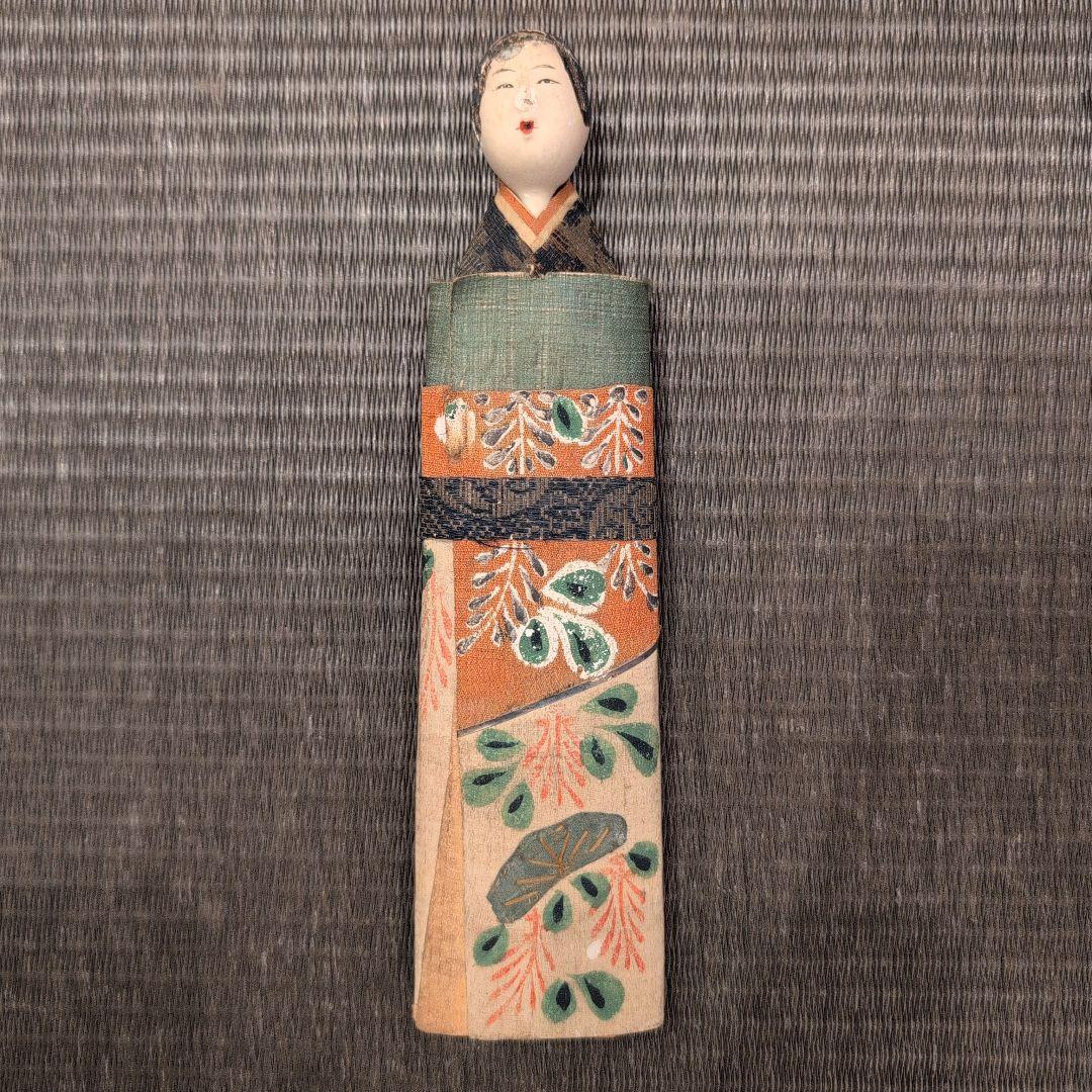 江戸時代　雛人形　紙雛　立雛