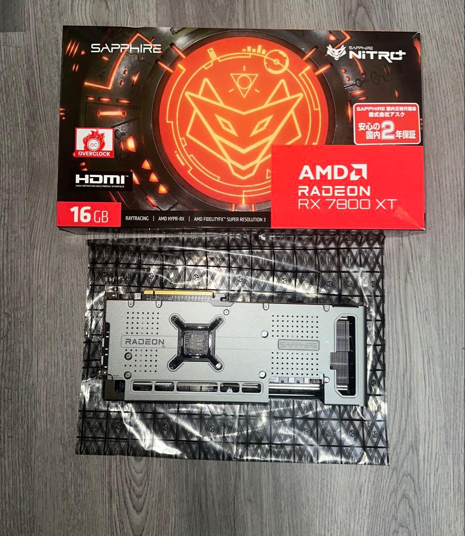 グラフィックボード・グラボ・ビデオカード Sapphire Nitro+ Radeon RX 7800 XT 16GB