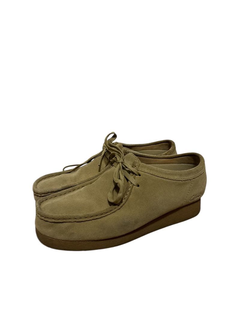 り*う様 Clarks ベージュ モカシン　ワラビー　UK 6 1/2
