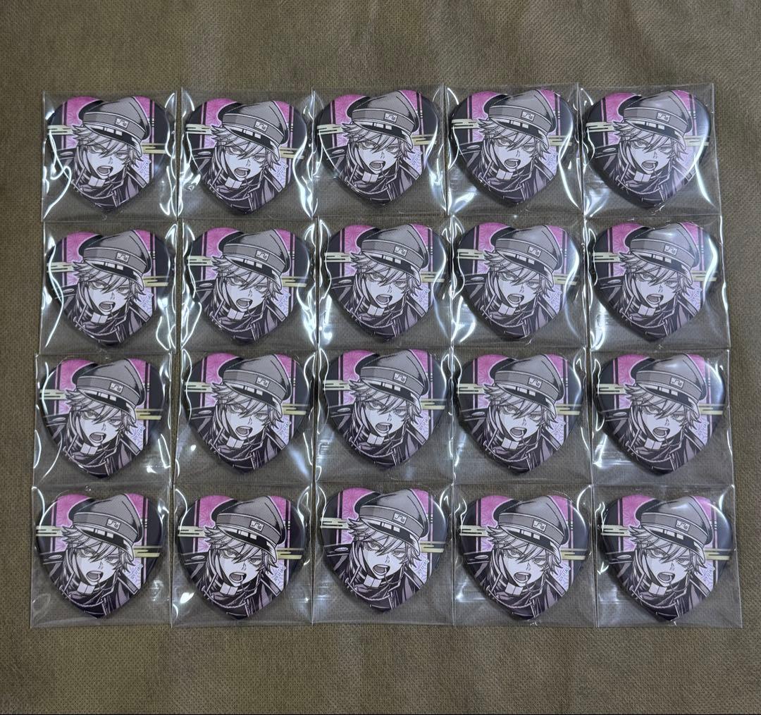 桃源暗鬼 等々力颯 ハート缶バッジ