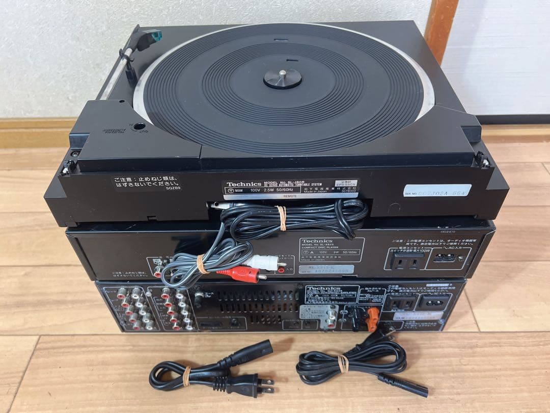 TECHNICS テクニクスコンポーネントCD/レコードデッキジャンク品