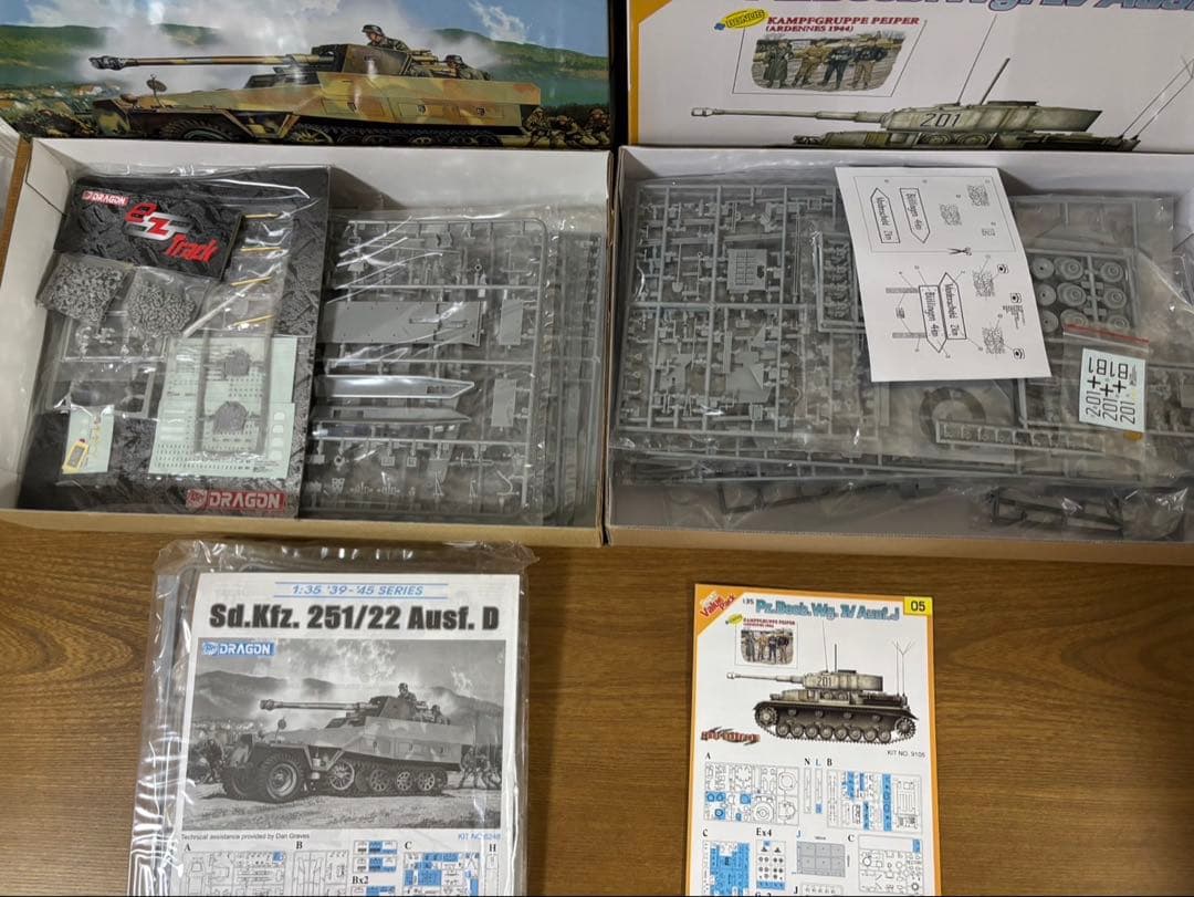 値下げ！ドラゴン 戦車モデルキット セット