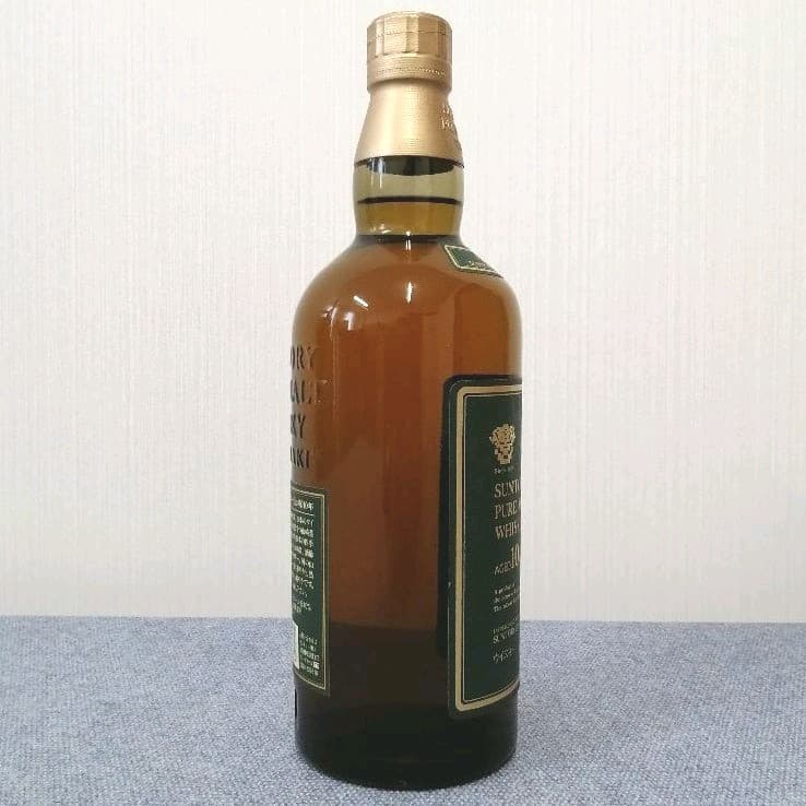 サントリー　山崎10年　グリーンラベル　700ml40%　未開栓　箱なし
