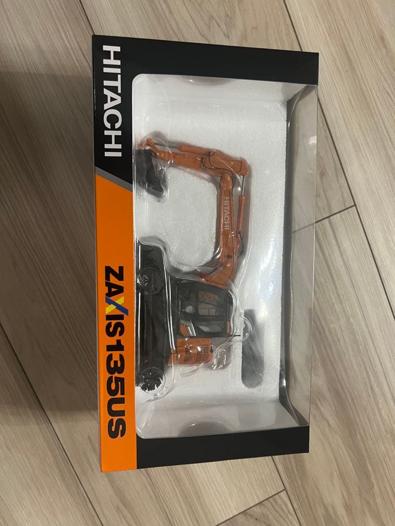 ミニカー HITACHI ZAXIS135US
