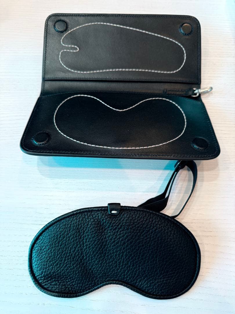 Maison Margiela レザー　アイマスク　ブックマーク　ケース