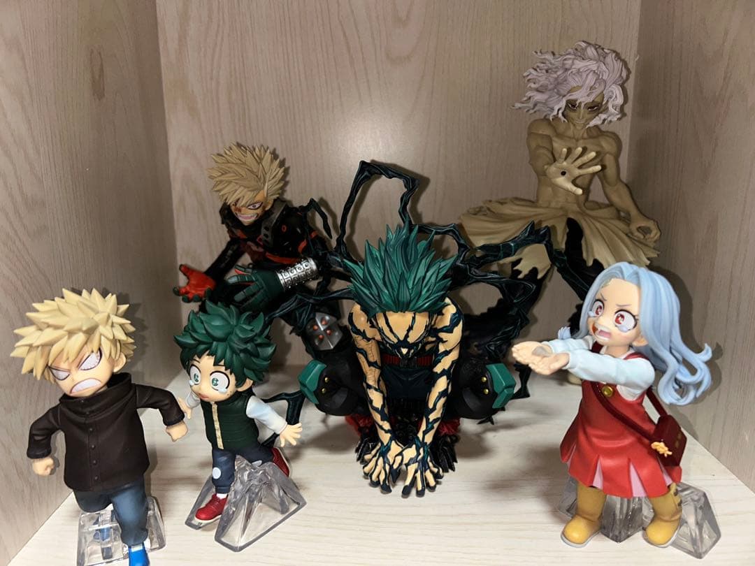 ヒロアカ　1番くじ　フィギュア　5点セット