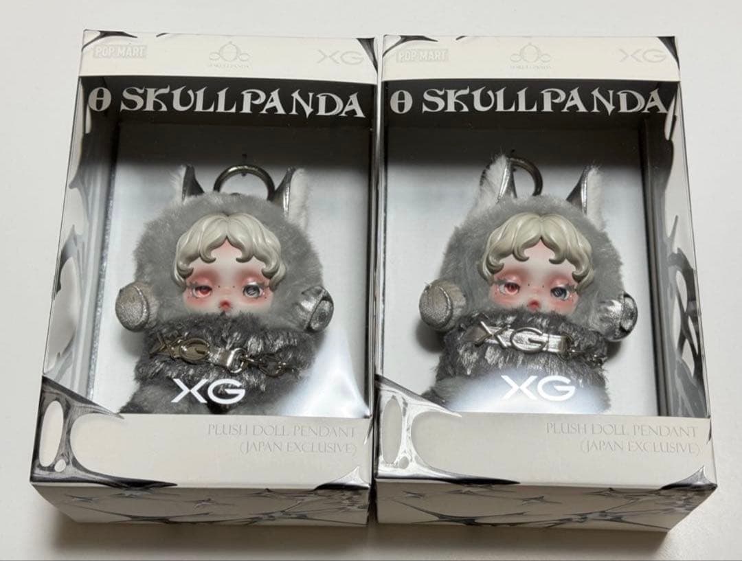 SKULLPANDA XGコラボ ぬいぐるみペンダント【正規品】　2個セット