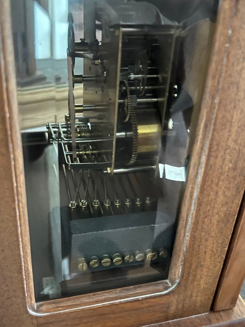 Amana 装飾的な木製置時計