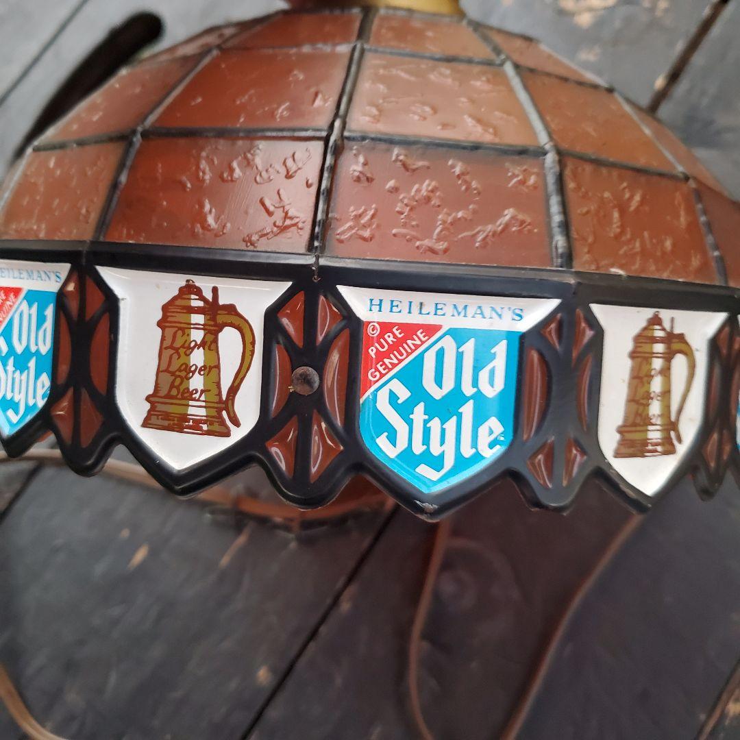 オールドスタイルビール ランプ ライト 照明 アドバタイジング ヴィンテージ