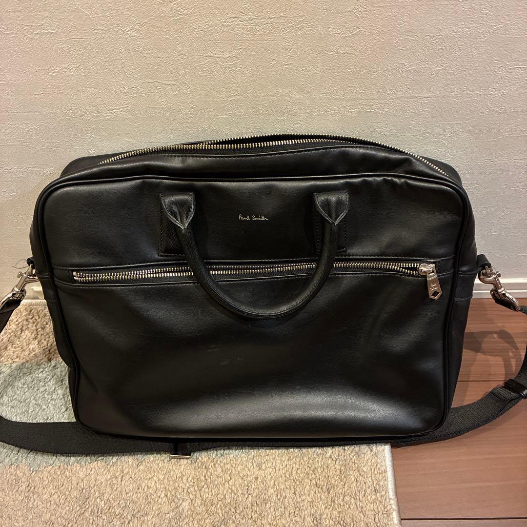 美品 paulsmith グラナダ ブリーフケース ブラック