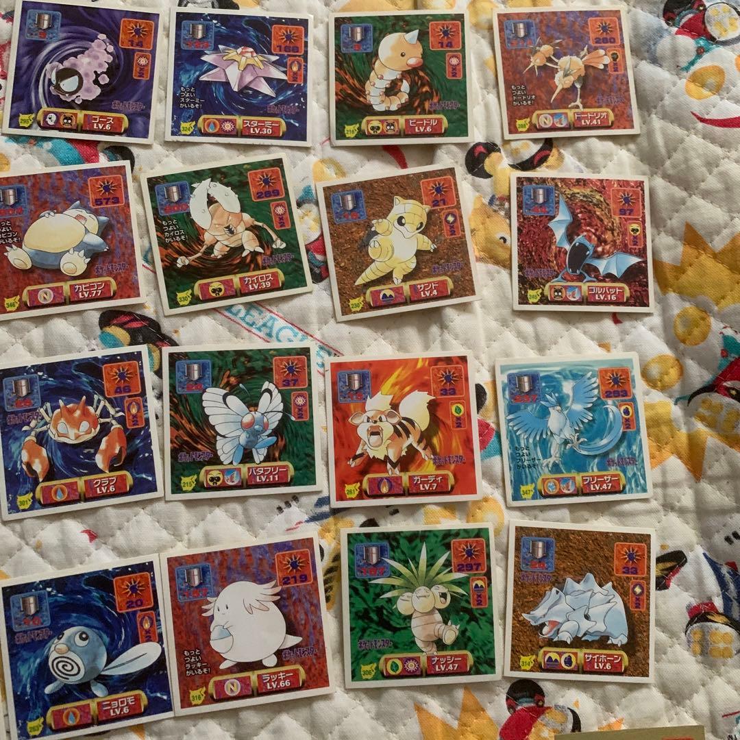 ポケモンシール列伝　アマダシール　初代68枚セット