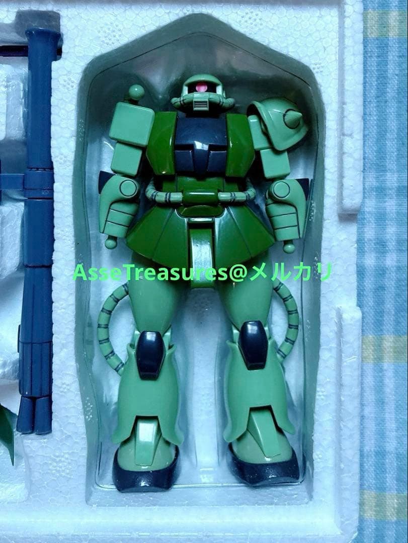 完全未使用 美品 バンダイ 超合金 可動戦士 1/144 量産型ザク