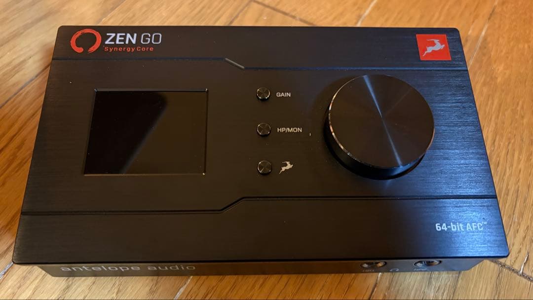 DTM・DAW antelope audio ZEN GO synergy core USB