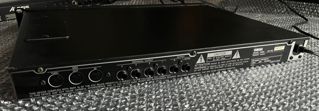 【希少】動作品YAMAHA TG500音源モジュール