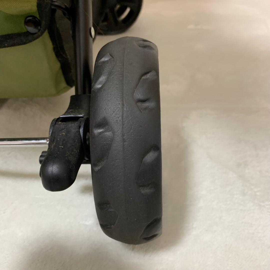 【美品】ピッコロカーネ プリモ 迷彩 ペットカート 中型犬 多頭飼 ロゴ有 人気