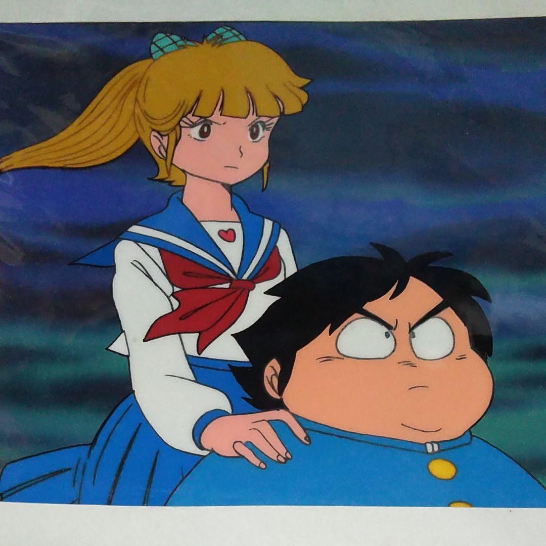 さすがの猿飛　アニメセル画と声優「三田ゆう子」直筆サイン付