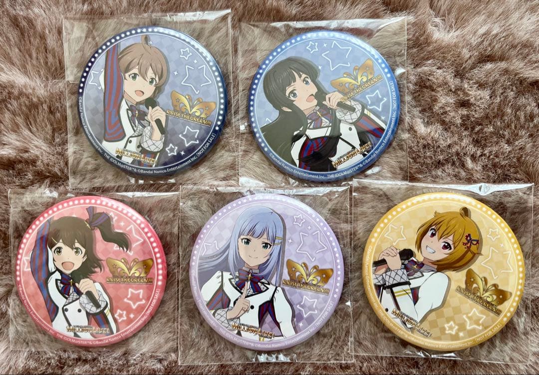 ミリオンライブ　Act-3 BD アニメイト限定特典　缶バッジ　アイドルマスター