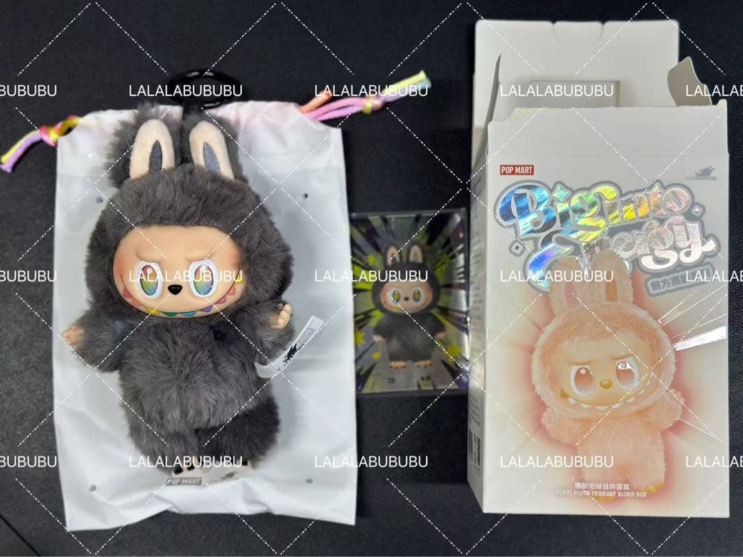 POP MART Big in Energy Happiness ぬいぐるみ本我