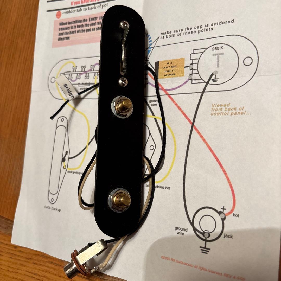 RS GUITARWORKS テレキャスター配線パーツセット