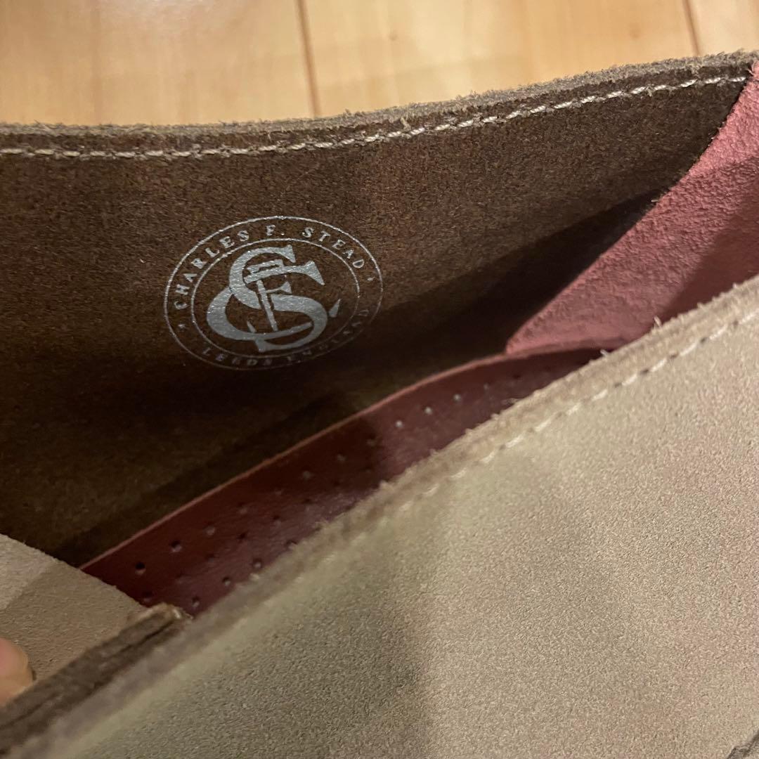 【激レア】　CLARKS ピンク/シャンパーニュ　モカシン　チャッカ　クラークス