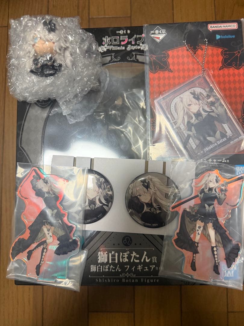 一番くじ ホロライブ ～Villain Style～ 獅白ぼたん フィギュア