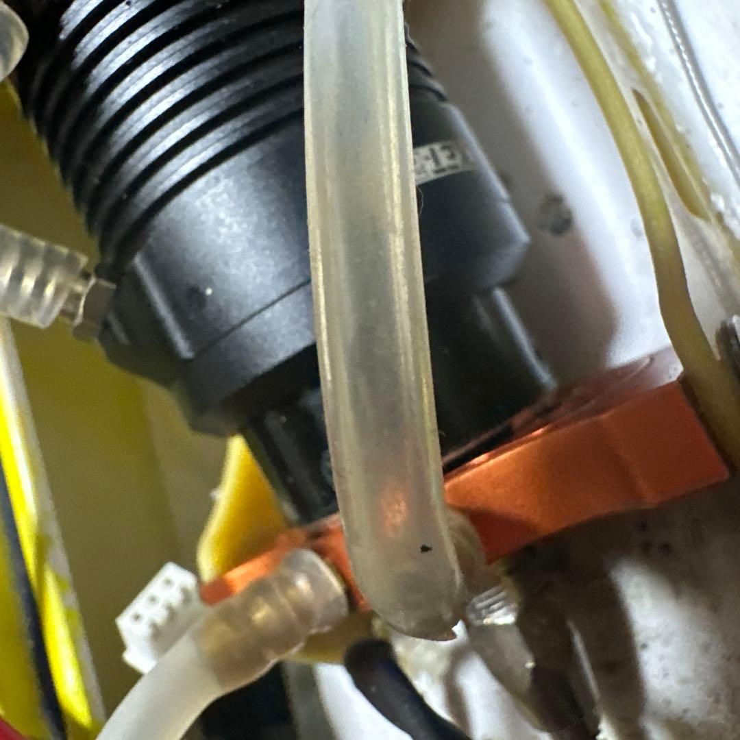 Atomic イエロー リモートコントロールボート大カスタム品