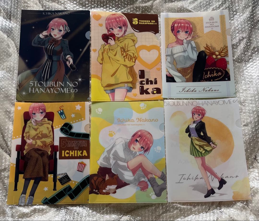 【激レア】五等分の花嫁　クリアファイル　蔵出し市　全42種コンプセット　絶版