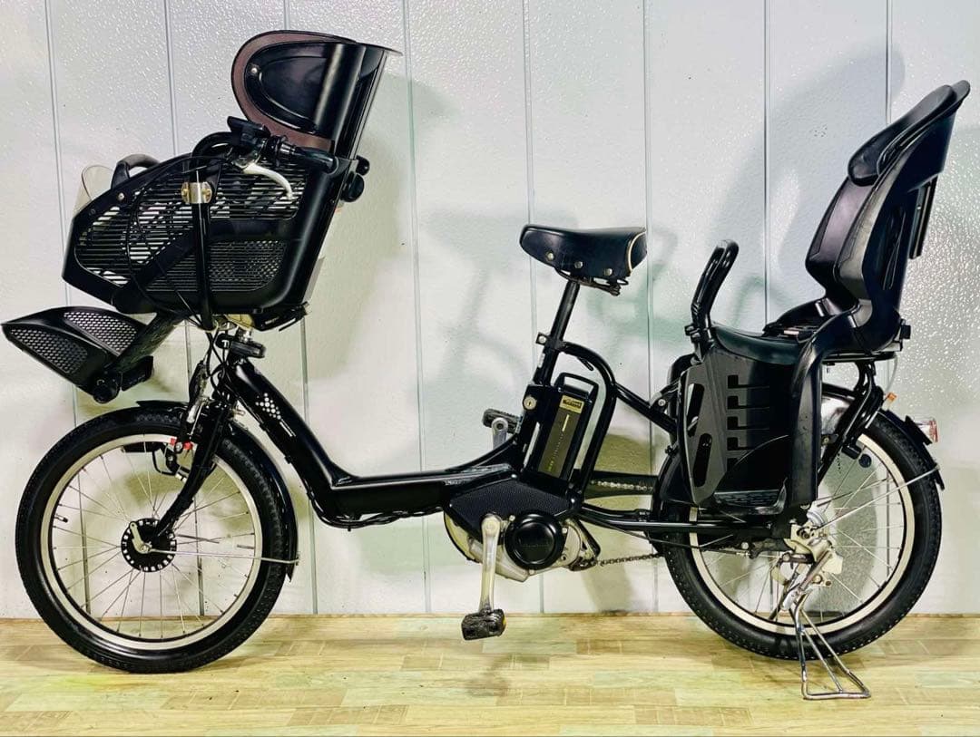 2804ブリヂストン8.7アンペア 20インチ子供乗せ電動アシスト自転車