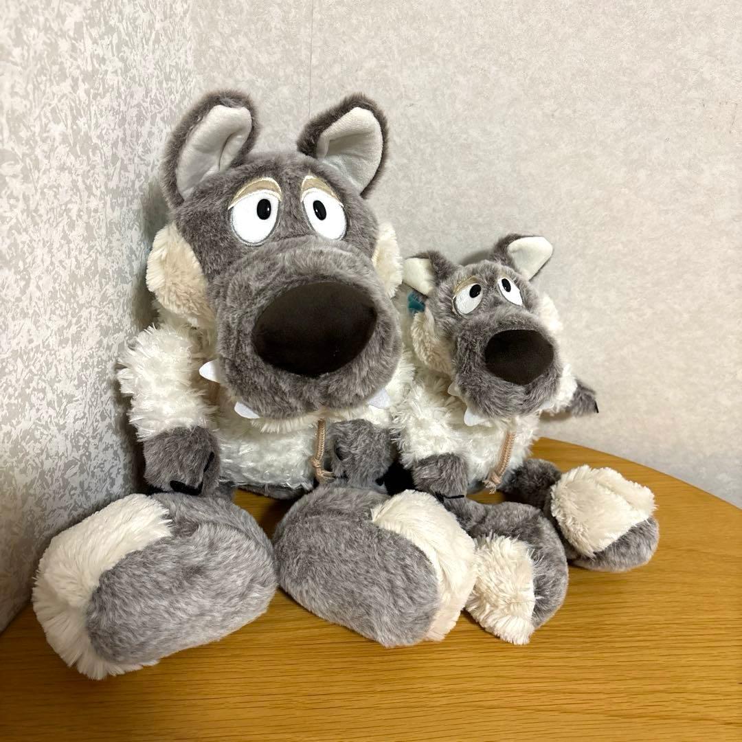 【美品】NICI ウルビー ぬいぐるみ オオカミ ウルフ ひつじ 日本未発売