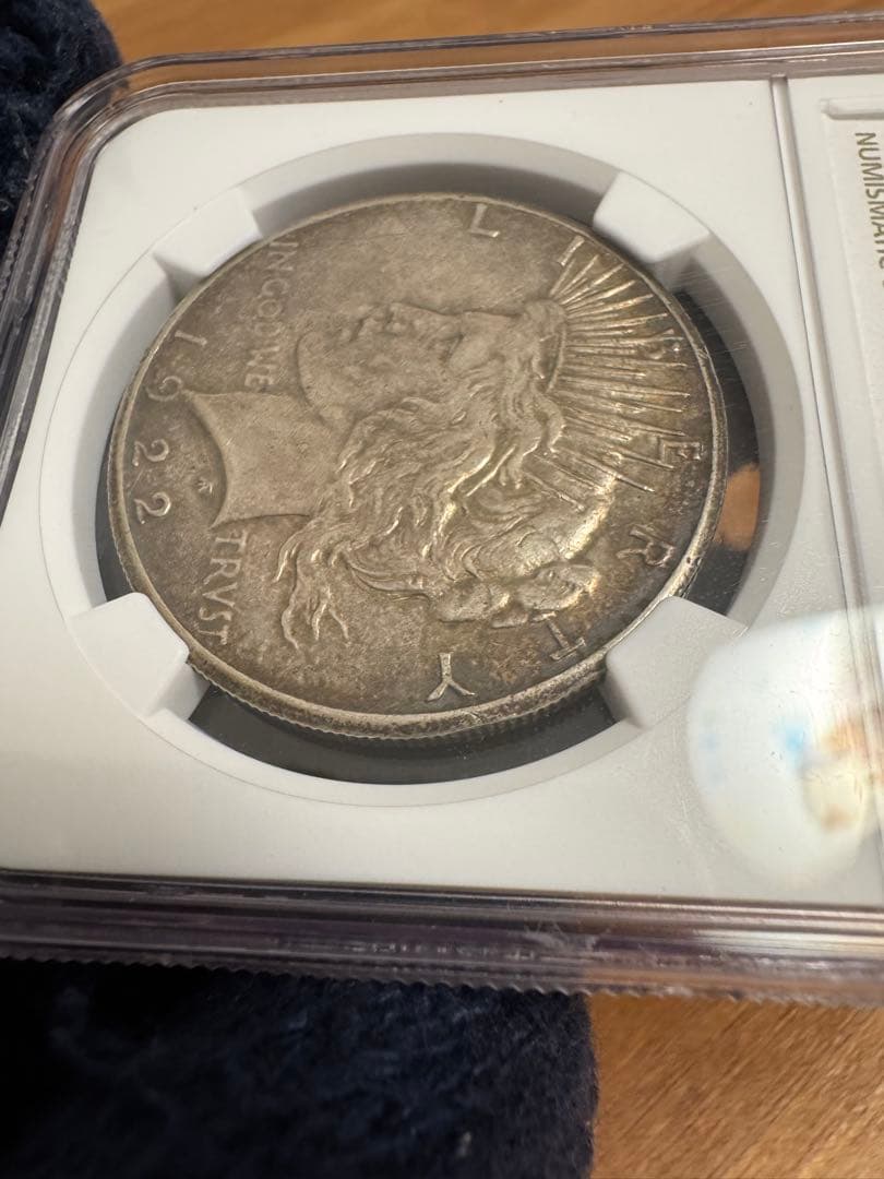 ★本物保証　ピースダラー銀貨　1922年