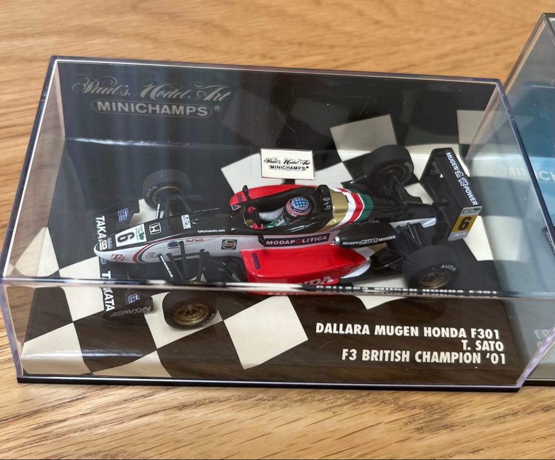 ミニチャンプス F1 佐藤琢磨 1/43スケール 8台セット