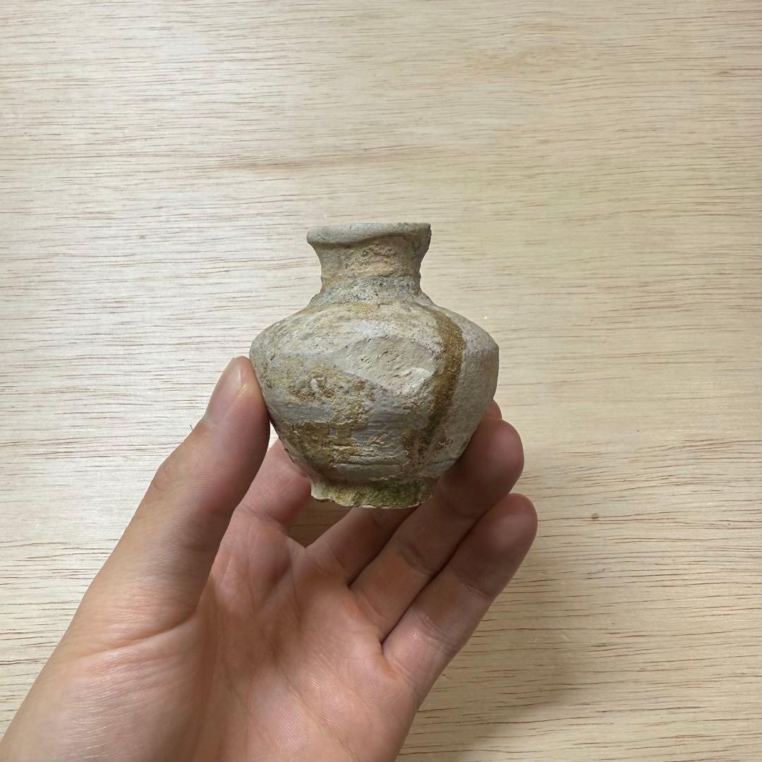古瀬戸 小壷 分骨壺 鎌倉時代 陶片 発掘品 古美術 民藝 古常滑 山茶碗 骨董