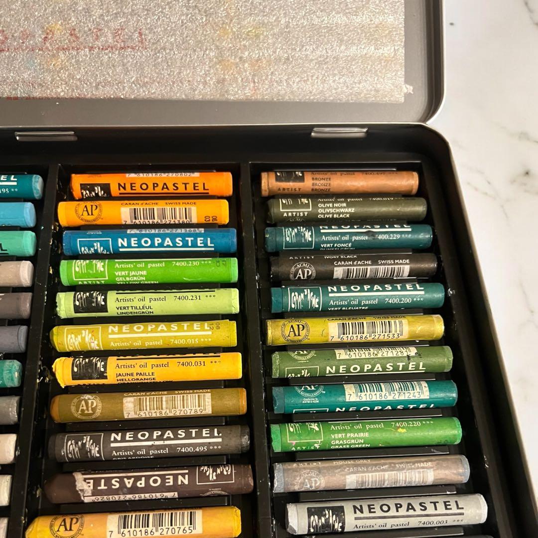 ◎最終値下げ◎カランダッシュ ネオパステル 油性 96色+白２本 チョークアート