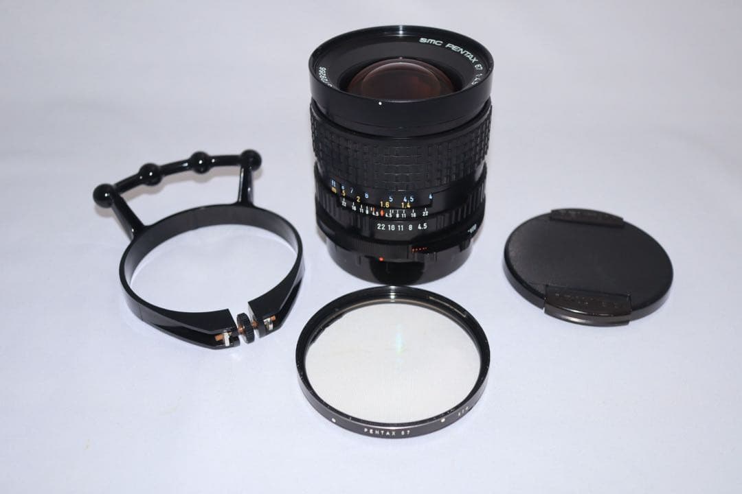 【極美品】PENTAX 67 レンズ3本付 動作確認済み