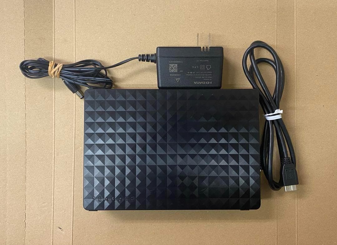 24時間連続録画対応4TB USB 3.1接続外付ハードディスク静音＆省エネ