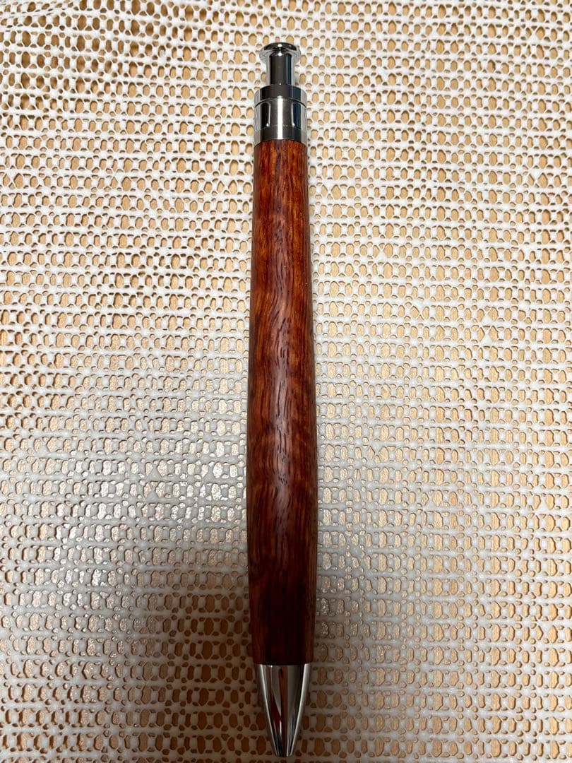 工房楔 花梨 虎杢 ルーチェペン 旧型クリップ
