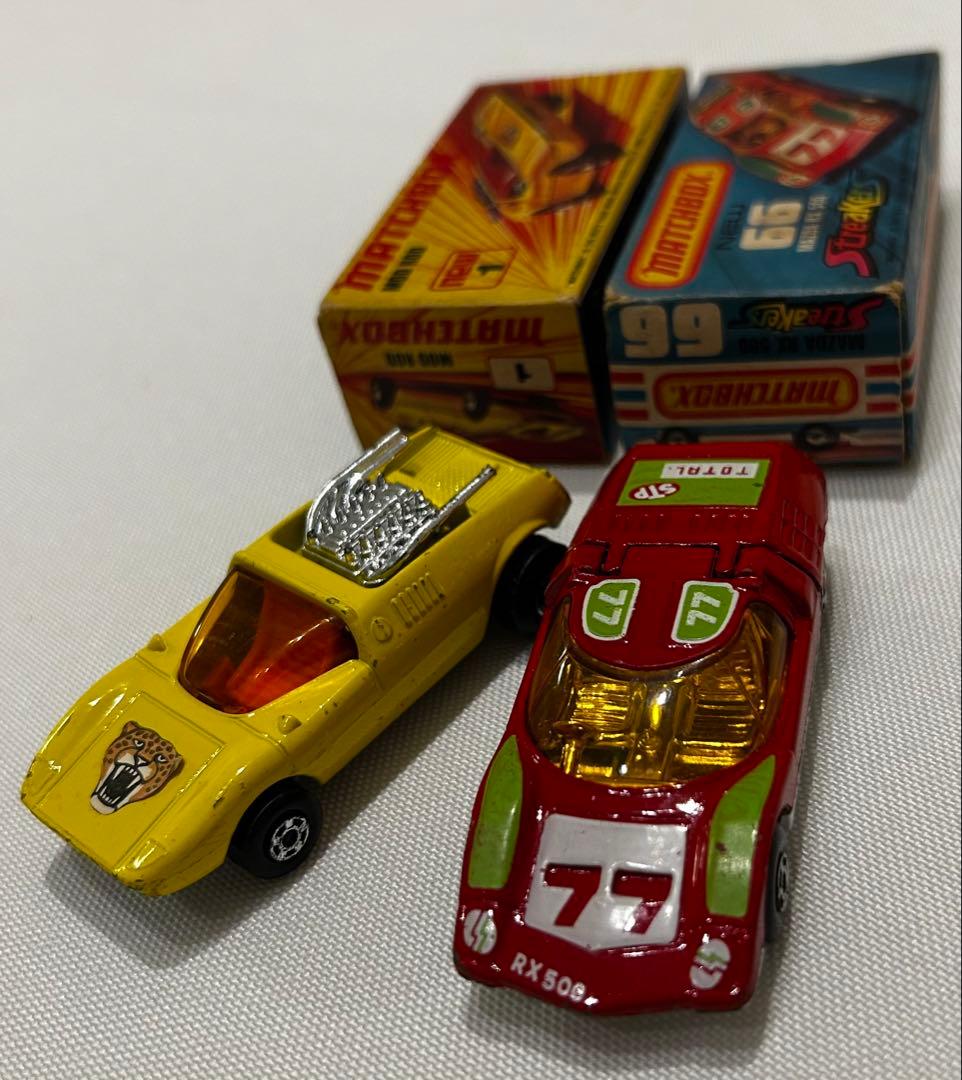 ミニカー MATCHBOX MAZDA RX500 & SuperFast MAD ROD