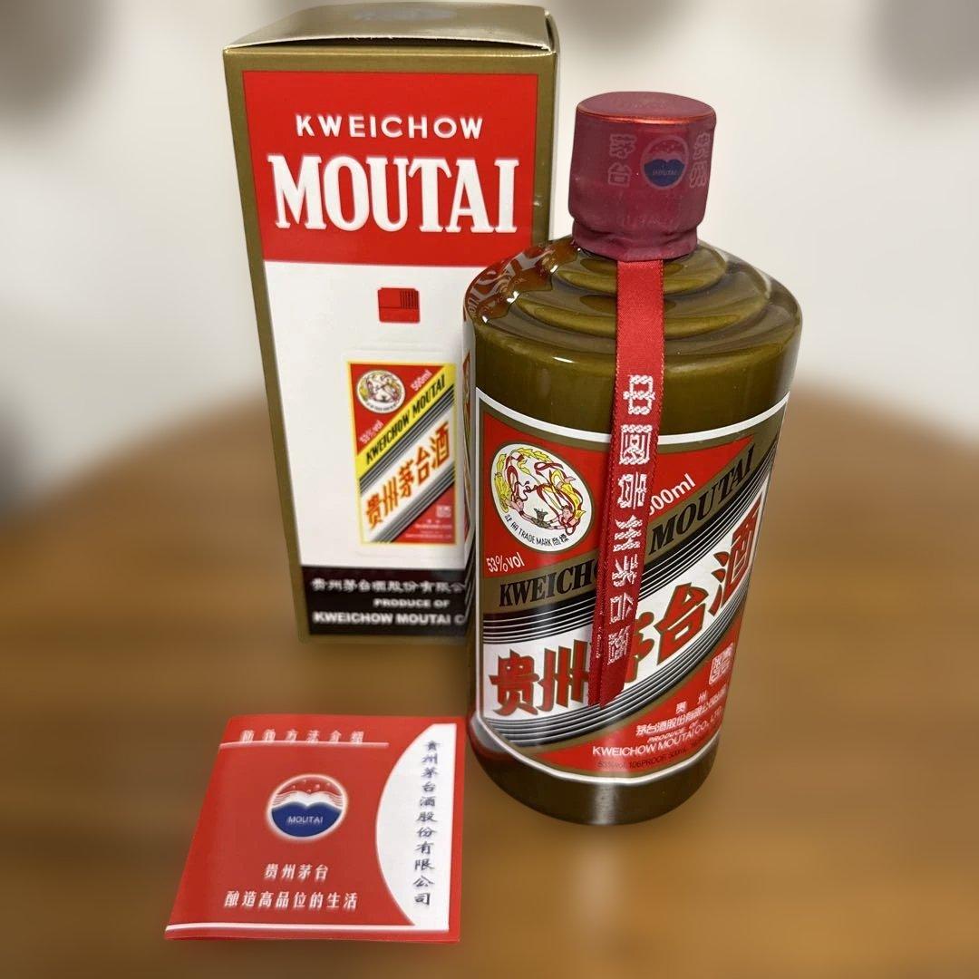 Kweichow Moutai 貴州茅台酒53% 500ml 2022年　茶瓶