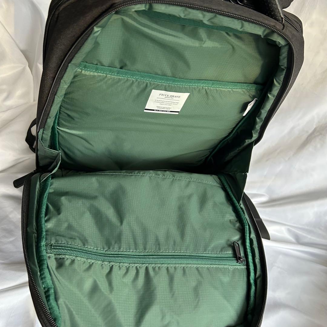 【未使用】Ficce Braveビジネスリュック A.G.Sシステム ブラック