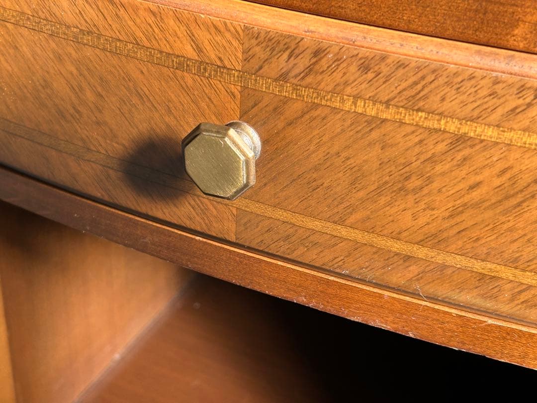 ① フランスベッド　ヨーロピアン　クラシカル　ナイトテーブル　アンティーク　IG