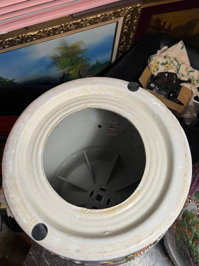 shotaです 九谷焼陶器椅子 九谷焼のような陶器 中国陶器 超貴重な陶器