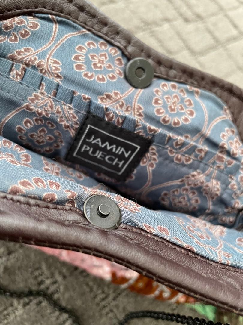 ✳︎超美品✳︎JAMIN PUECH 刺繍ビーズ装飾 パーティーバッグ