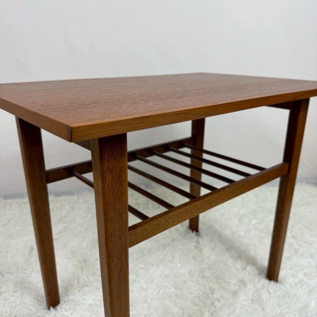 『北欧家具』SAC WORKS サイドテーブル　チーク材　無垢材