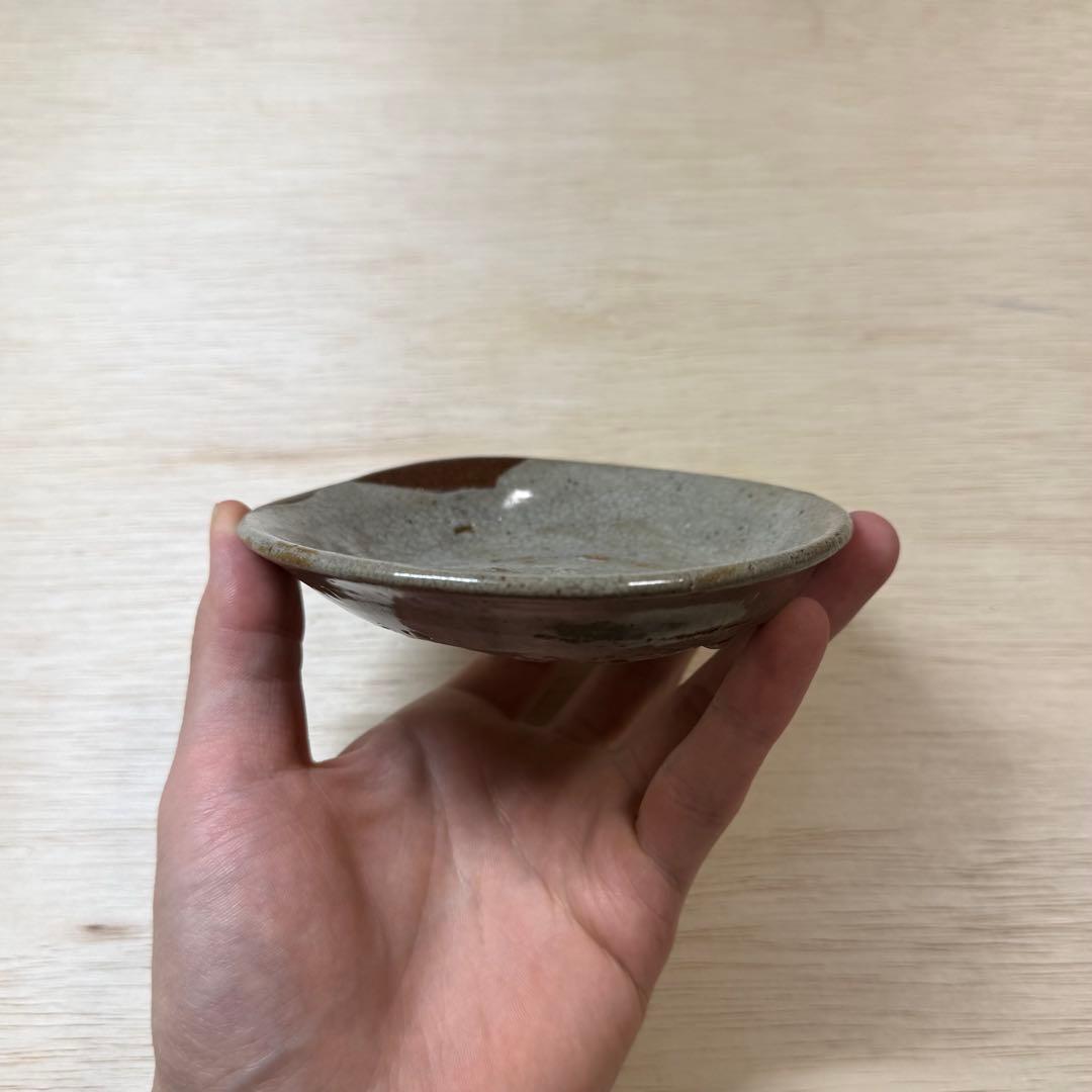 古唐津 無地唐津 小皿 桃山時代 江戸時代 伝世品 古美術 骨董 初期伊万里