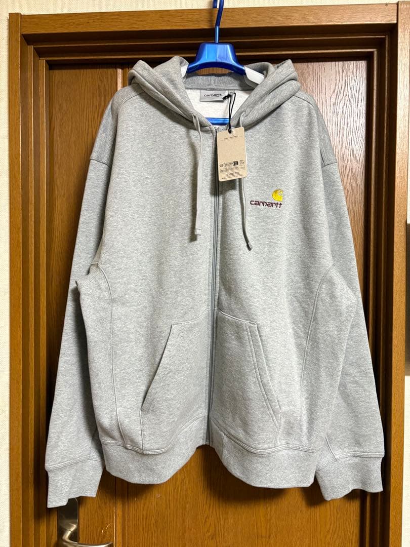 Carhartt グレー フルジップパーカー XL