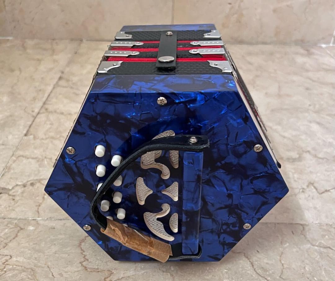 六角形 アコーディオン 20キー 40トーン