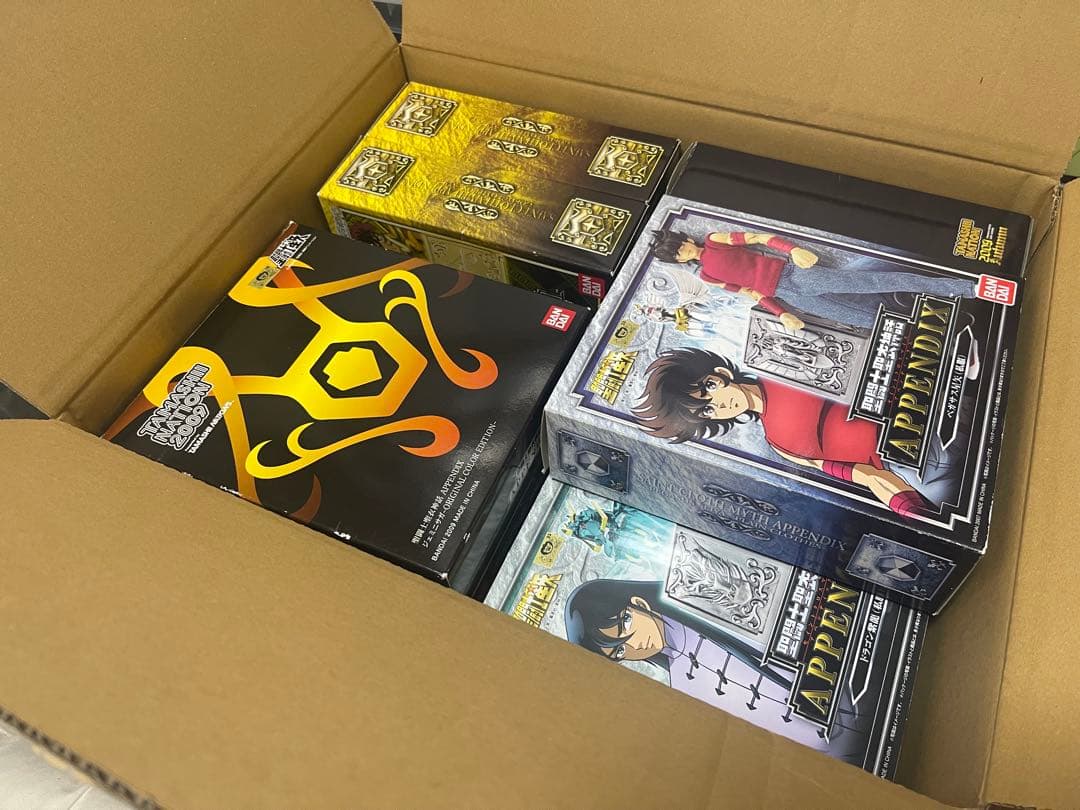 【開封品】バンダイ 聖闘士聖衣神話 APPENDIX 9点セット